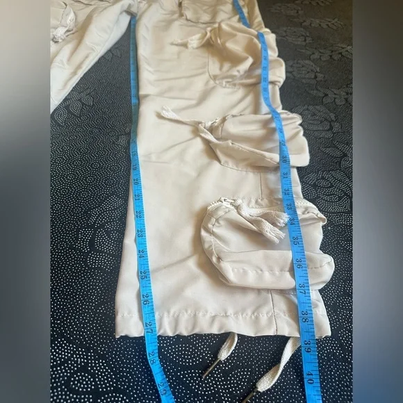 WHOISJACOV Cargo Pants Tan Travis Scott Men’s XL Street Wear Urban Preppy - Picture 8 of 13